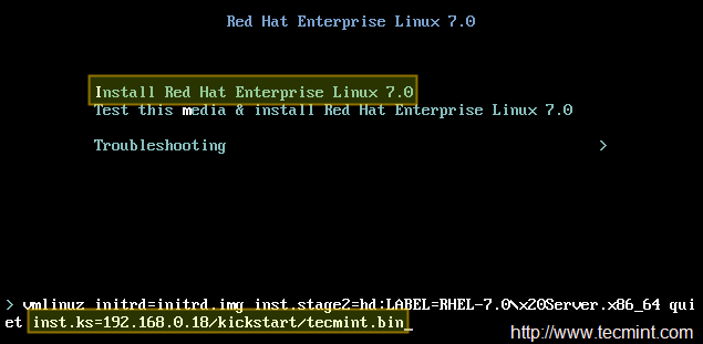 RHEL Kickstart װ